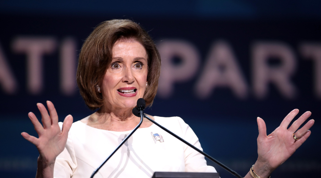 Nancy Pelosi turned white as a ghost when asked this simple question about Kamala Harris