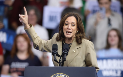 Kamala Harris sat in stunned silence after this warning sign started flashing red