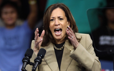 One bombshell new poll result had Kamala Harris chewing her fingernails