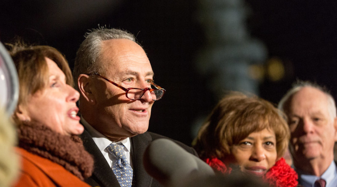 Chuck Schumer broke down in tears over this bad report about the election