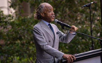 Al Sharpton was red with rage after he saw J.D. Vance at one football game on TV