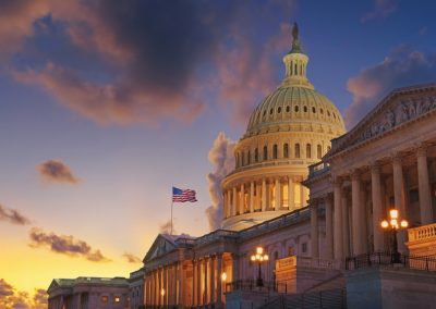 Us,Capitol,Building,At,Sunset,,Washington,Dc,,Usa.