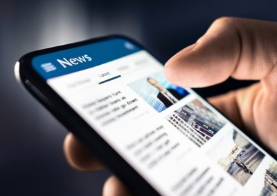 News,And,Press,Release.,Headlines,And,Newspaper,Media,In,Phone.