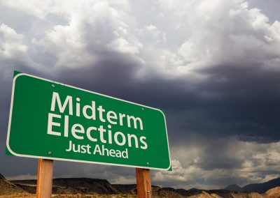 Donald Trump Said He Allowed James Talarico to Win and Still Has the Real Damage Waiting Midterm,Elections,Green,Road,Sign,Over,Dramatic,Clouds,And,Sky.