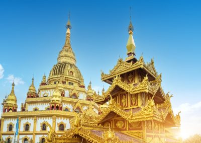 Meng,Huan,Grand,Golden,Pagoda,Park,,Dehong,,Yunnan,,China