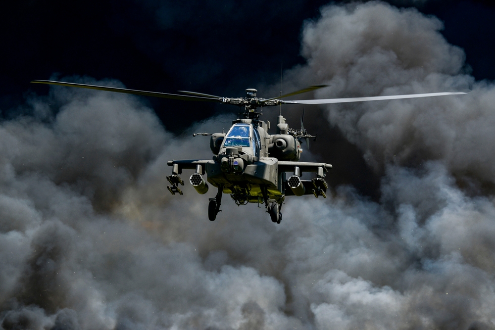 U.s.,Army,Ah-64d,Apache,Attack,Helicopter,,Assigned,To,The,1-151st