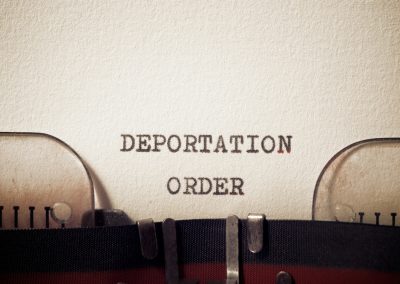 Deportation,Order,Phrase,Written,With,A,Typewriter.